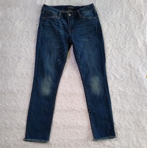 Lucky Brand Lolita Raw Hem Skinny Ankle Jeans